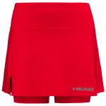 Naiste tenniseseelik Head Club Basic Skort - Punane