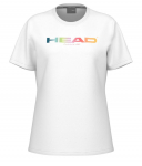 Naiste T-s&auml;rk Head Rainbow - Valge