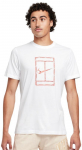 Meeste T-s&auml;rk Nike Court Dri-Fit - Valge
