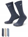 Tennisesokid Nike Everyday Plus Cushioned Training Crew 3P - Mitmev&auml;rviline