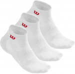 Tennisesokid Wilson Men's Quarter Sock 3 - Valge