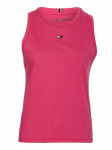 Naiste tennisetopp Tommy Hilfiger Performance Mesh Racer Tank - Lilla
