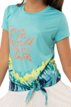 T&uuml;drukute T-s&auml;rk Lucky in Love Girls Peace Out Serve With Love Tee - Mitmev&auml;rviline