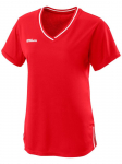 Naiste T-s&auml;rk Wilson Team II V-Neck W - Punane