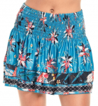 Naiste tenniseseelik Lucky in Love Keepin It Rio Long Beach Bound Smocked Skirt - Mitmev&auml;rviline