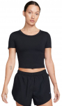 Naiste T-s&auml;rk Nike One Fitted Dri-Fit Short Sleeve Top - Must