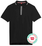 Meeste tennisepolo Wilson Advantage Zip - Must