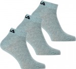 Tennisesokid Fila Quarter Plain Socks 3P - Hall