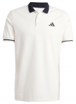 Meeste tennisepolo Adidas Aeroready Heritage - Valge