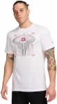 Meeste T-s&auml;rk Nike Rafa Dri-Fit Tennis - Valge