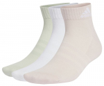 Tennisesokid Adidas Cushioned Sportswear Ankle Socks 3P - Mitmev&auml;rviline