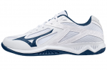 Meeste sulgpalli/squashi kingad Mizuno Thunder Blade 3 - white/dark denim/nimbus cloud