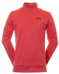 Meeste dressipluus Under Armour Men's Armour Fleece 1/4 Zip - Punane