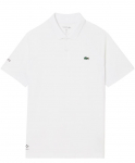 Meeste tennisepolo Lacoste Tennis x Daniil Medvedev - Valge