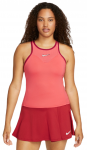 Naiste tennisetopp Nike Court Dri-Fit Slam Top - Punane