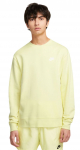 Meeste dressipluus Nike Swoosh Club Crew - Kollane