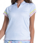 Naiste T-s&auml;rk Lucky in Love Liberty In Love Chambray Blossom - Sinine