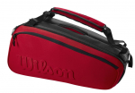 Tennise kotid Wilson Super Tour 9 PK Clash V2.0 - Punane
