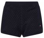 Naiste tennise&scaron;ortsid Tommy Hilfiger RW Terry Polka Dot Short - T&uuml;rkiissinine