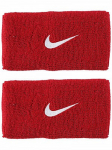 Tennise randmepael Nike Swoosh Double-Wide Wristbands - Punane