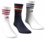 Tennisesokid Adidas Cushioned Sportswear Crew Socks 3P - Mitmev&auml;rviline