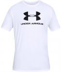 Meeste T-s&auml;rk Under Armour Sportstyle Logo SS - Valge