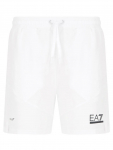 Meeste tennise&scaron;ortsid EA7 Man Woven Shorts - Valge