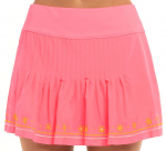 Naiste tenniseseelik Lucky in Love Embroidery Long Stitch Around Skirt - Roosa