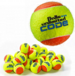 Tennisepallid Balls Unlimited Code Blue 60B - yellow/orange