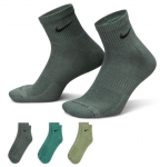 Tennisesokid Nike Everyday Plus Cushioned Training Ankle Socks 3P - Mitmev&auml;rviline