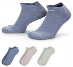 Tennisesokid Nike Everyday Plus Cushion Training No-Show Socks 3P - Mitmev&auml;rviline