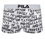 Meeste Bokserid Fila Boxer Elastic Logo 1P - Valge