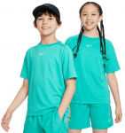 Poiste T-s&auml;rk Nike Dri-Fit Multi+ Training Top - T&uuml;rkiissinine