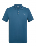 Meeste tennisepolo Diadora Short Sleeve Polo Icon - T&uuml;rkiissinine