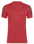 Meeste T-s&auml;rk Adidas Club Tennis Climacool 3-Stripes - Punane