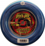 Tennisekeeled Pro's Pro Hexaspin Twist (200 m) - Sinine