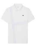Meeste tennisepolo Lacoste Tennis x Novak Djokovic - Valge