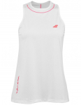 Naiste tennisetopp Babolat Strike Tank Top - Valge