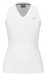 Naiste tennisetopp Head Performance Tank Top - Valge