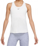 Naiste tennisetopp Nike Dri-Fit One Slim Tank W - Valge