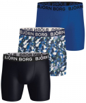 Meeste Bokserid Bj&ouml;rn Borg Sports Microfiber 3P - Mitmev&auml;rviline