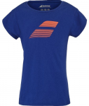 T&uuml;drukute T-s&auml;rk Babolat Exercise Cotton Girl - Sinine