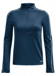 Naiste T-s&auml;rgid (pikkade k&auml;istega) Under Armour Train Cold Weather 1/2 Zip - T&uuml;rkiissinine