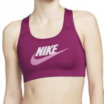 Topp Nike Medium-Support Graphic Sports Bra W - Lilla