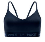 Topp Nike Indy Light Support Padded Adjustable Sports Bra - Sinine