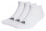Tennisesokid Adidas Cushioned Low-Cut Socks 3P - Valge