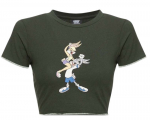 Naiste T-s&auml;rk Ellesse Tweetest Crop T-Shirt - Roheline