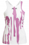 Naiste tennisetopp Adidas New York Y-tank - Valge