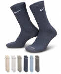 Tennisesokid Nike Everyday Plus Cushion Crew 6P - Mitmev&auml;rviline