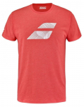 Meeste T-s&auml;rk Babolat Exercise Big Flag Tee Men - Punane